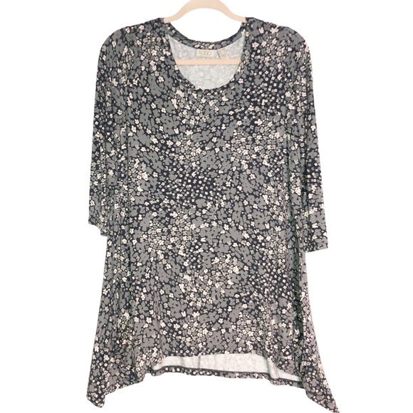 LOGO Lori Goldstein Viscose 230 Trapeze Hem